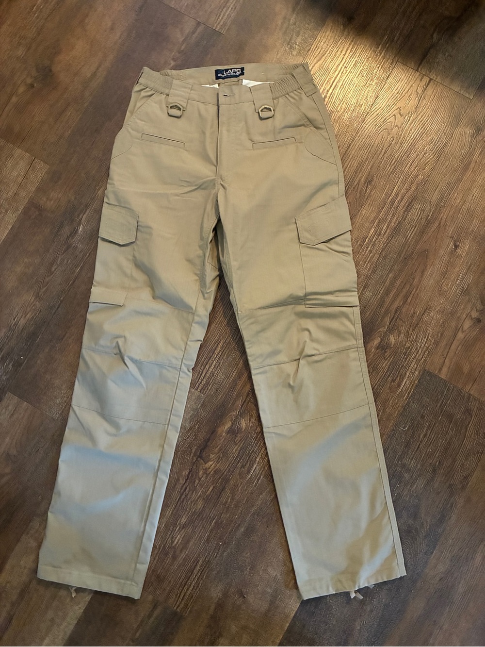 LA Police Gear Operator Tactical  Cargo Pants - Khaki, 32x34